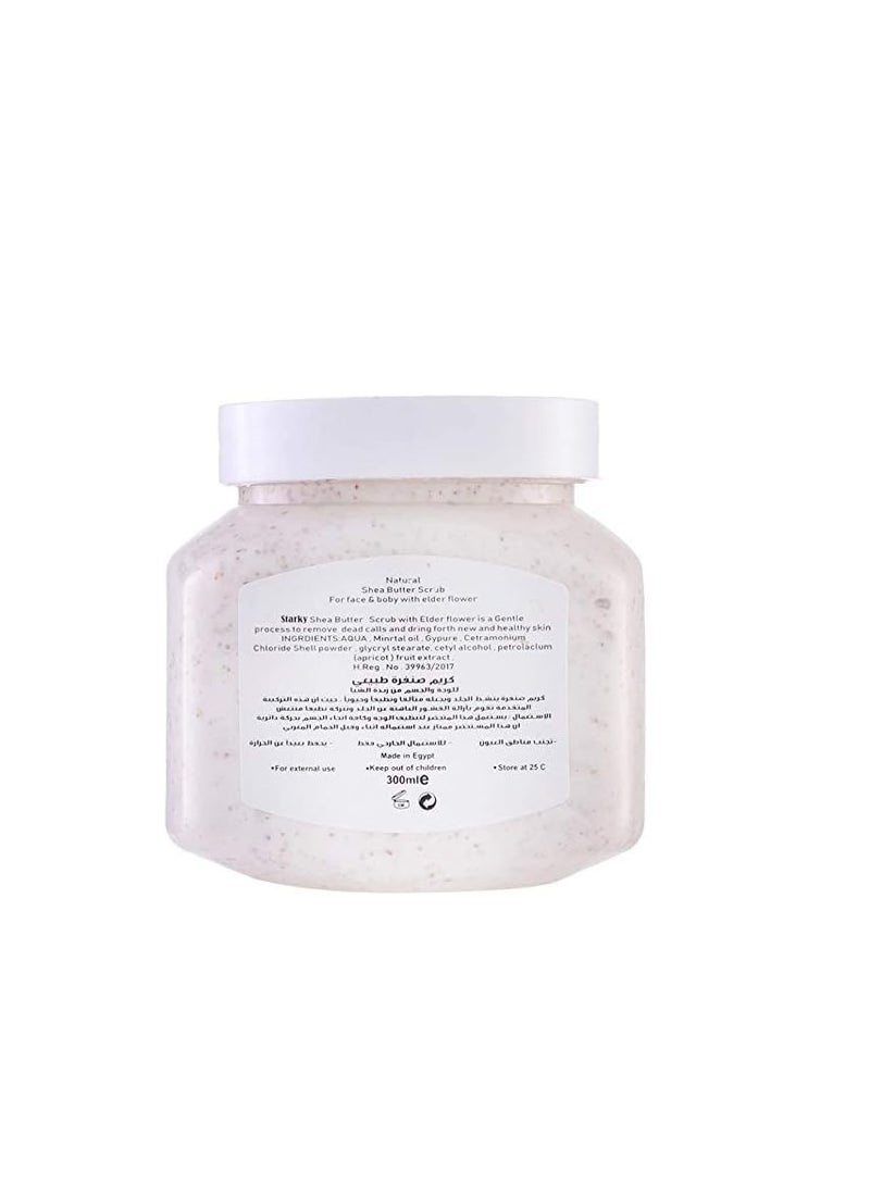 Starky face and body scrub with shea butter - 300 ml - Image 1