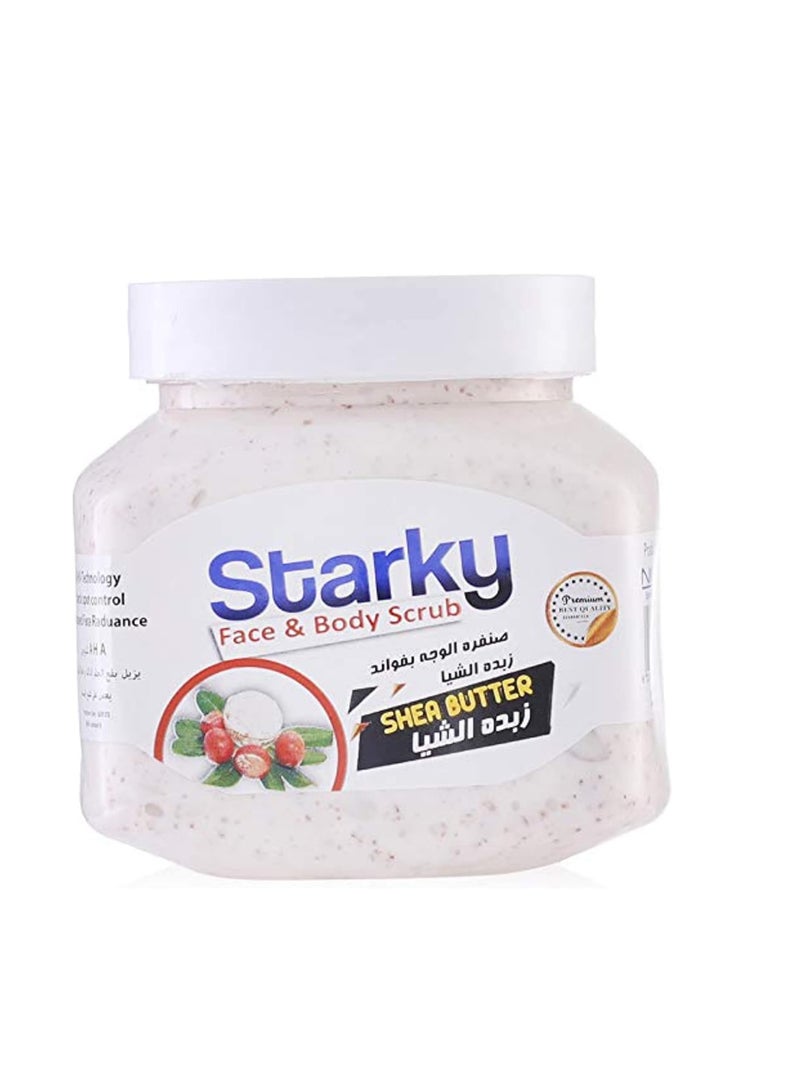 Starky face and body scrub with shea butter - 300 ml - Image 2