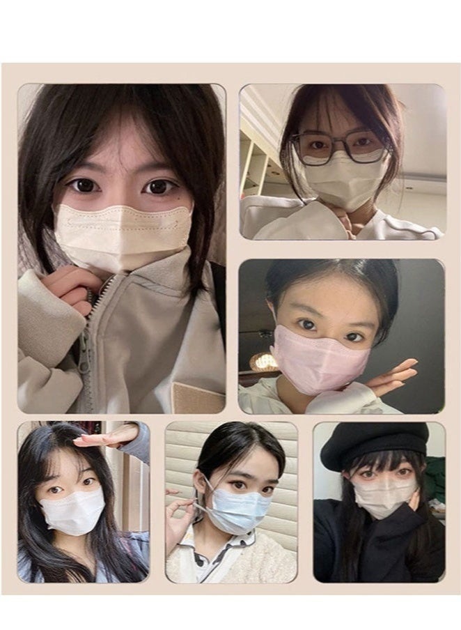 40 Pcs Masks Set, Dust Proof Sun Protection Fabric Face Covering (Colorful) - Image 5