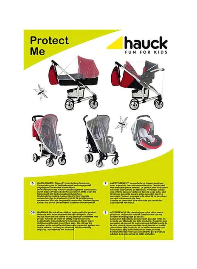 hauck Protect Me Universal Mosquito Net - White - Image 4