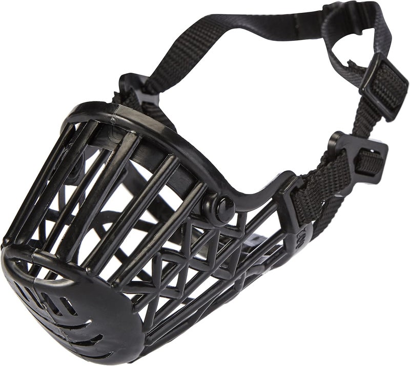 Trixie Plastic Black Muzzle for Dogs - Small - Image 2