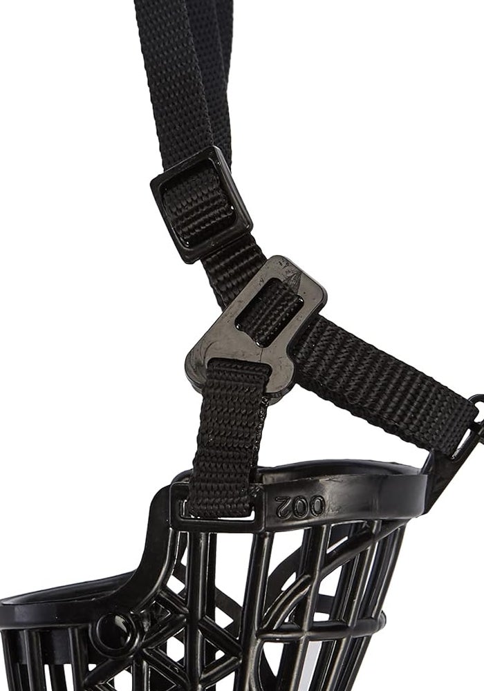 Trixie Plastic Black Muzzle for Dogs - Small - Image 1