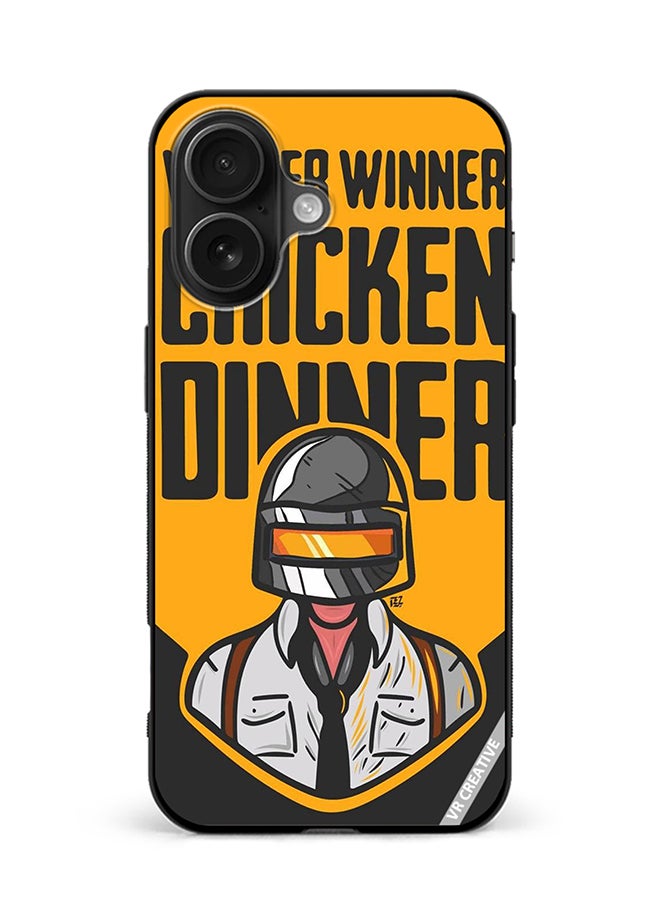 VR CREATIVE Protective Case Cover For Apple iPhone 16 Pubg Design Multicolour