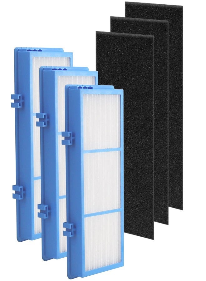 Improvedhand HAPF30AT Filter Compatible With Holmes AER1 Type Total Air Purifier, Fit for Holmes HAP242B-U HAPF30AT, 3 Main Filter and 3 Carbon Pre-Filters - Image 1