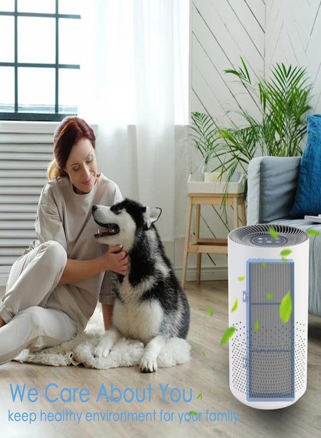 Improvedhand HAPF30AT Filter Compatible With Holmes AER1 Type Total Air Purifier, Fit for Holmes HAP242B-U HAPF30AT, 3 Main Filter and 3 Carbon Pre-Filters - Image 5