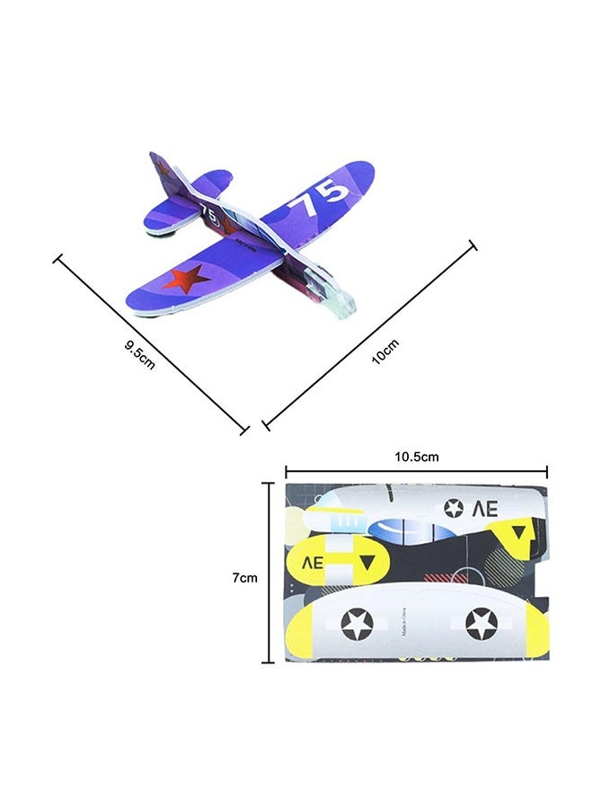 Peachjoy 25 Pcs Foam Gliders Planes Toys for Kids, Paper Airplane Toys Set Airplane Party Favors Carnival Prizes Outdoor Flying Toys Foam Planes for Kids Boys Girls(Plane) - Image 2