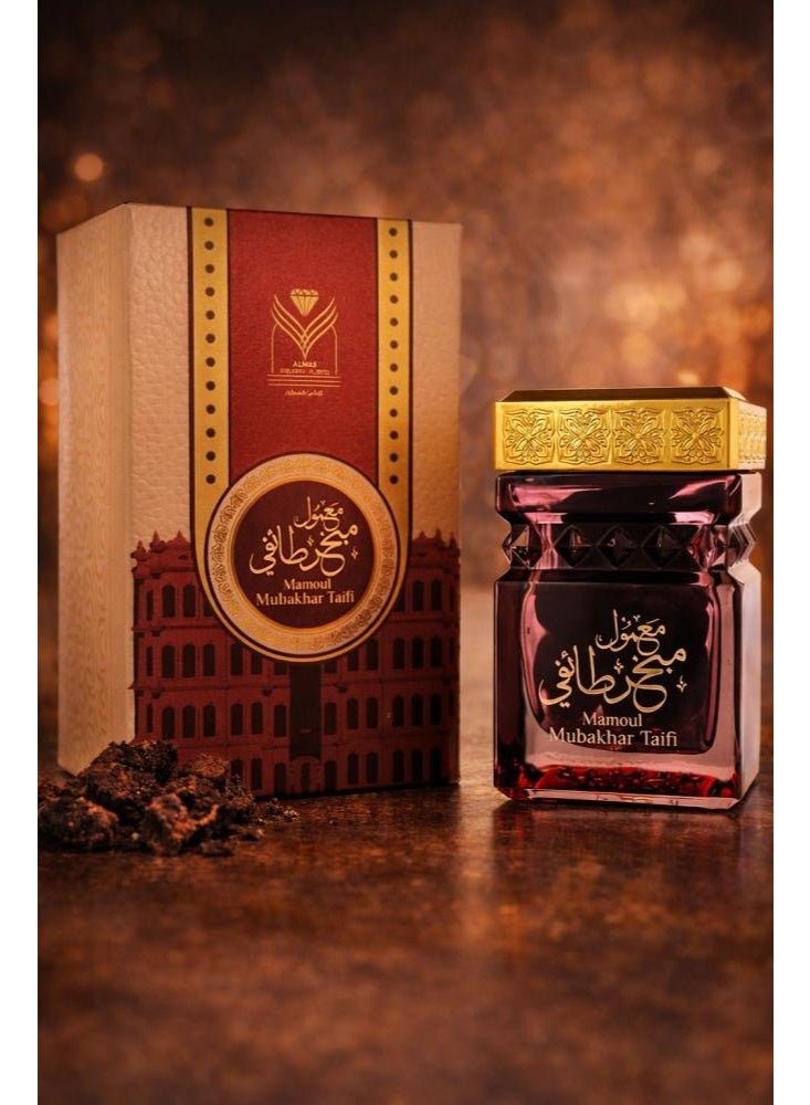 Al Mas Taifi Mabkhhar Maamoul Incense 60g, Premium Oud Powder Blended with Taifi Rose Perfume, Oud and Saffron, Long Lasting Bakhoor Fragrance for Home, Guests and Special Occasions - Image 3