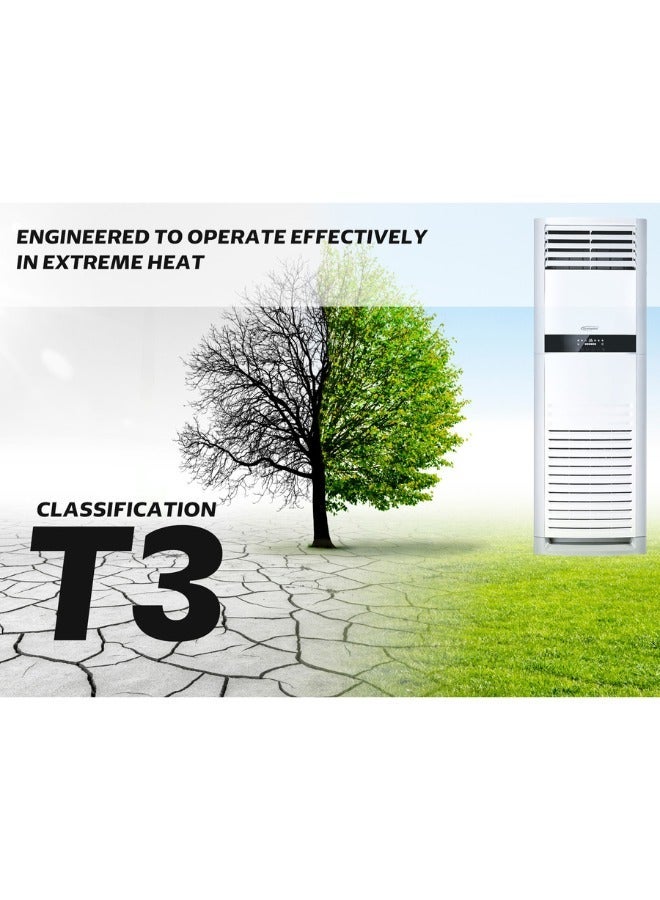 GeneralGold General Gold 4 Ton Floor Standing Air Conditioner with WiFi, Inverter, T3 Compressor Cool, Heat R410, Freestanding Portable Stand Alone Split Ac Unit, 4T Indoor Mobile Tower Air Condition - Image 2