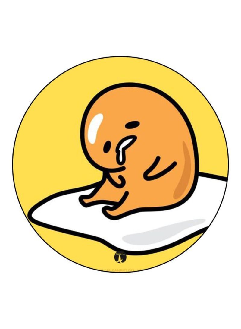 RKN Gudetama Printed Fridge Magnet  Yellow/Orange/Black - Image 2