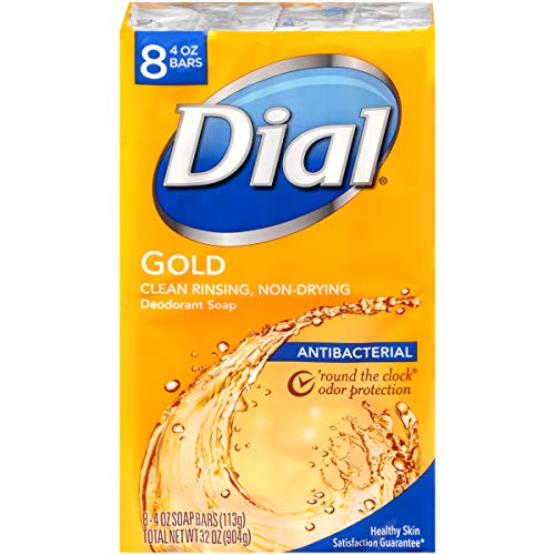 Dial Bar Gold Antibacterial Deodorant Soap, 4 oz ea 8 ct - Image 1