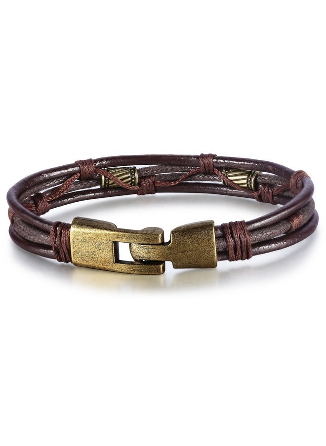 Jstyle Mens Vintage Leather Wrist Band Brown Rope Bracelet Bangle - pzsku/ZC7C6168F6AFCAFC4A010Z/45/_/1741329984/1f0f477b-8ef4-4424-a8bb-9df45e10e8c5