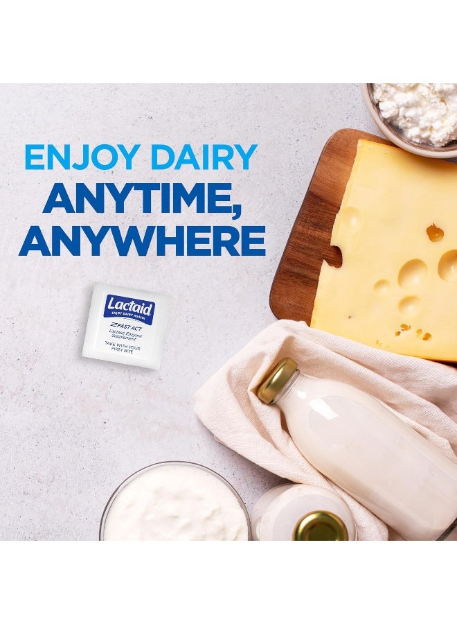 Lactaid Fast Act Lactose Intolerance Chewables With Lactase Enzymes, Vanilla, 60 Count - Image 5