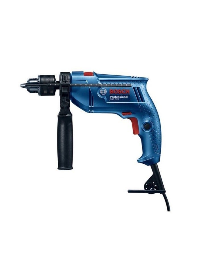 بوش مثقاب بقدرة 570 وات أزرق Chuck Size : 13 millimeters Chuck Type : keyed Speed : 3000 rpmمم - Image 1