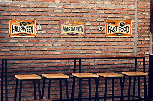 AOYEGO Margarita Tin Sign,Cocktail Lounge Best in Town Vintage Metal Tin Signs for Cafes Bars Pubs Shop Wall Decorative Funny Retro Signs for Men Women 8x12 Inch - Image 4