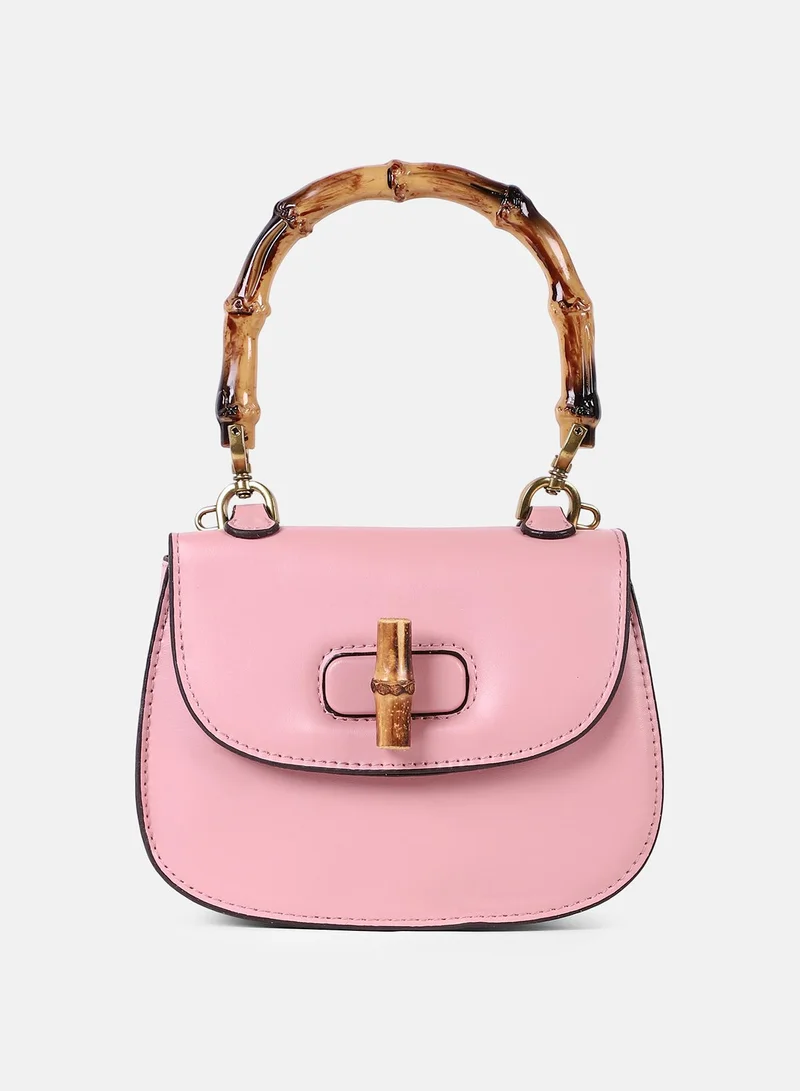Haute Sauce The Bamboo-Curve Hand Bag