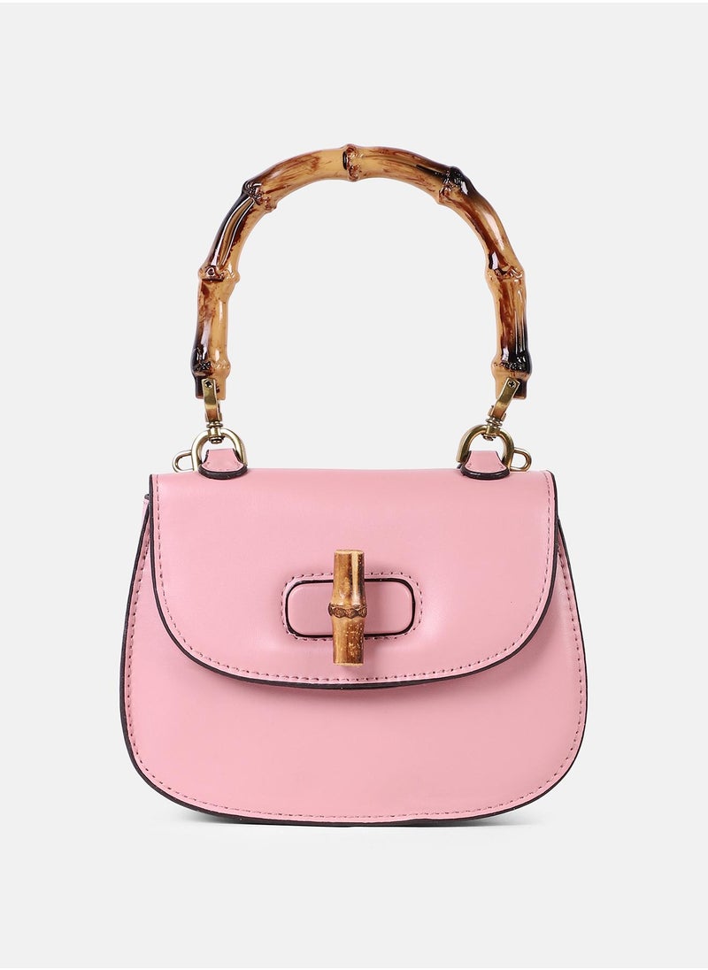 The Bamboo-Curve Hand Bag