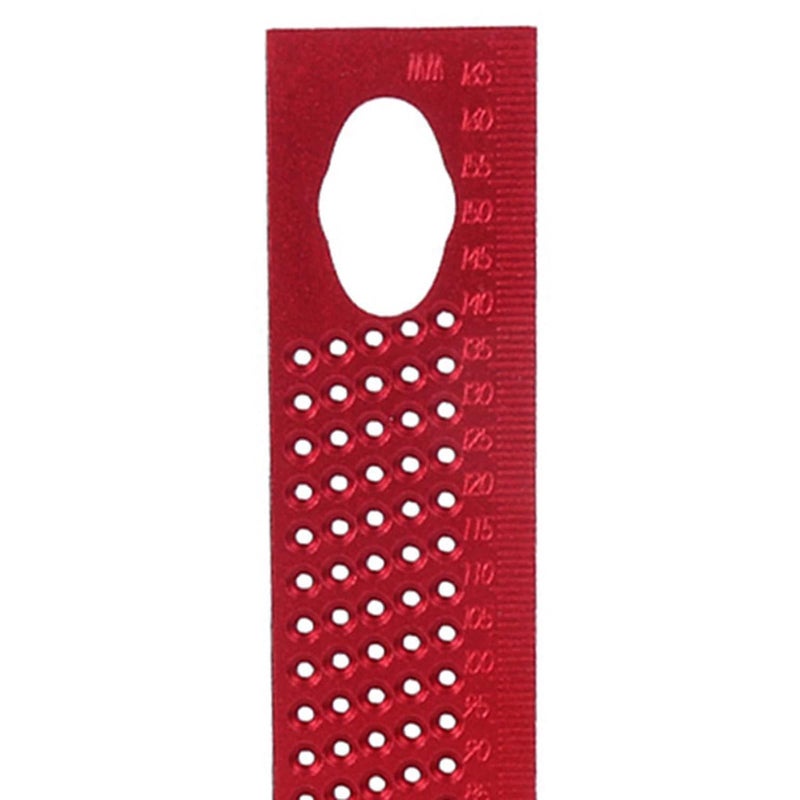 Aluminum Alloy T Shaped Slide Rule Ruler 7 9 Inch Durable Woodworking Measuring Marking Tool - Image 5