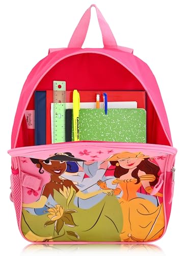 Fast Forward Disney Princess Backpack for School and Lunch Box for Kids | Kids Knapsack and Insulated Lunch Bag Lunch Box for Girls, Boys, Unisex | Disney Princess Pink Reusable Lunchbox Set - Image 5