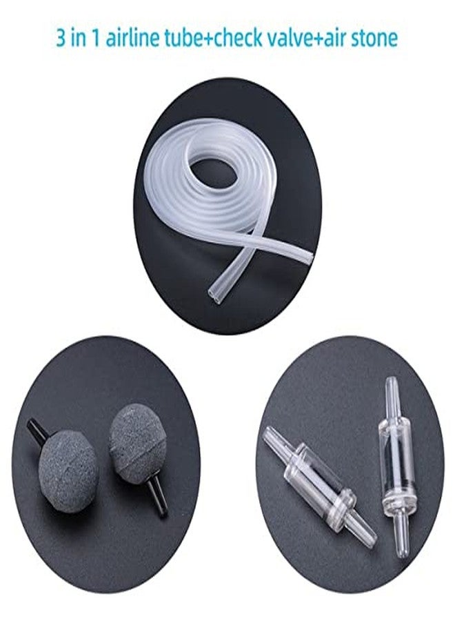 VAYINATO® Aquarium Air Pump Accessories Set with Airline Tubing 3 Mt, Air Stones 2 pcs, Check Valves 2 pcs by Petzlifeworld - Image 5