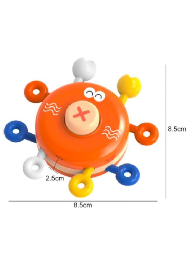 My Pumpkin Montessori Baby Activity Cube Toy Orange - Image 3