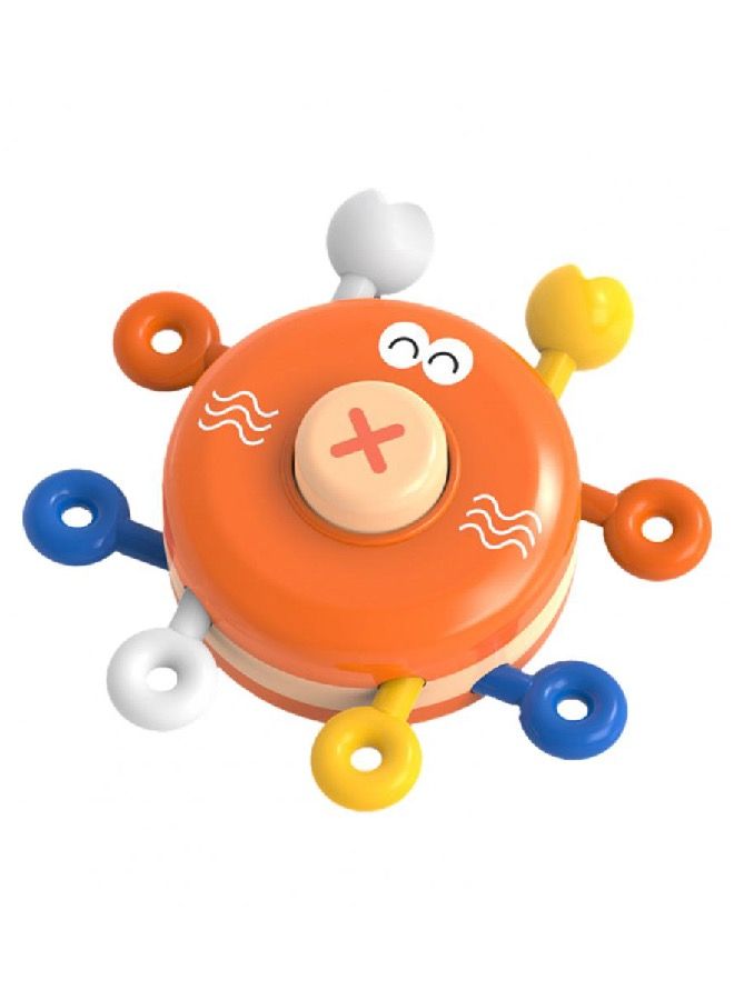My Pumpkin Montessori Baby Activity Cube Toy Orange - Image 1