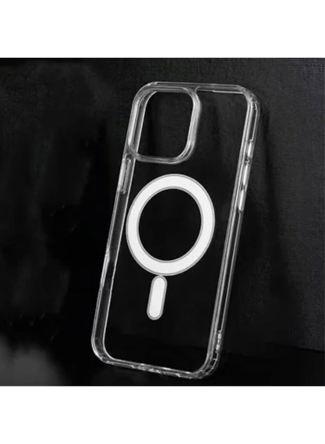 iPhone 14 Pro Transparent MagSafe Case – Protection, style, and wireless charging in one design ✨ - Image 3