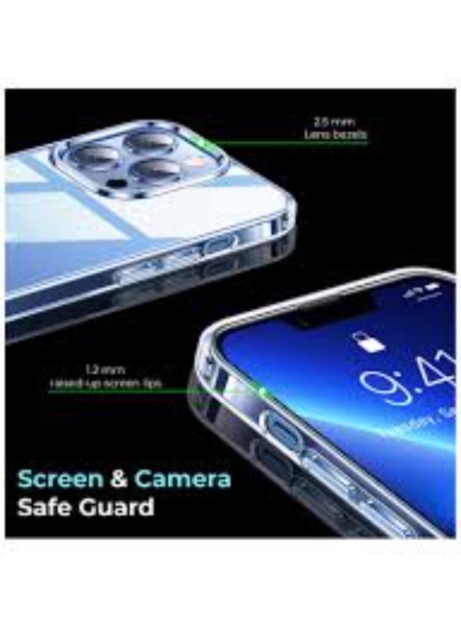 iPhone 14 Pro Transparent MagSafe Case – Protection, style, and wireless charging in one design ✨ - Image 4