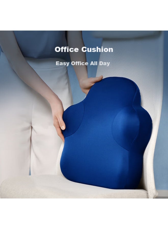 Back2 Lumbar Support Cushion, Office Chair Back Support, Bed Headboard Pillow, Car Backrest Pad, Memory Foam Lumbar Pillow - Image 2