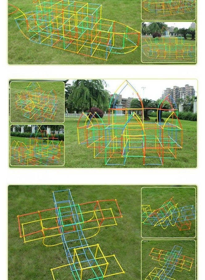 Flexible Construction Sticks  Connectors – Creative Building Toy for Kids - Image 5