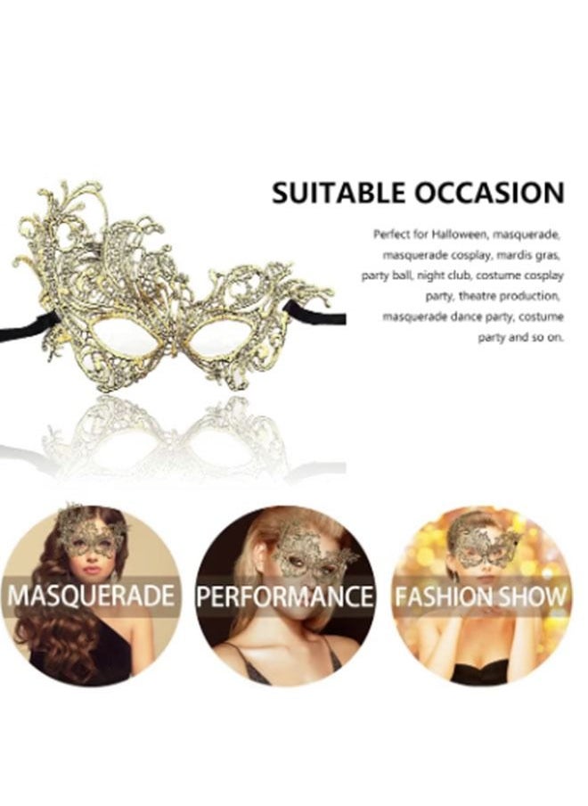 Ant 2 Piece Masquerade Mask for Couples, Ball Masks Half Face Mask  - Image 4