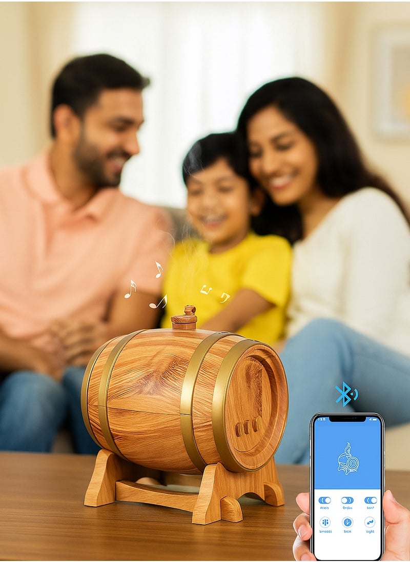 UPSCALE 3 in 1 Musical Humidifier with Aroma Diffuser and Inbuilt Bluetooth Speaker  - Image 2