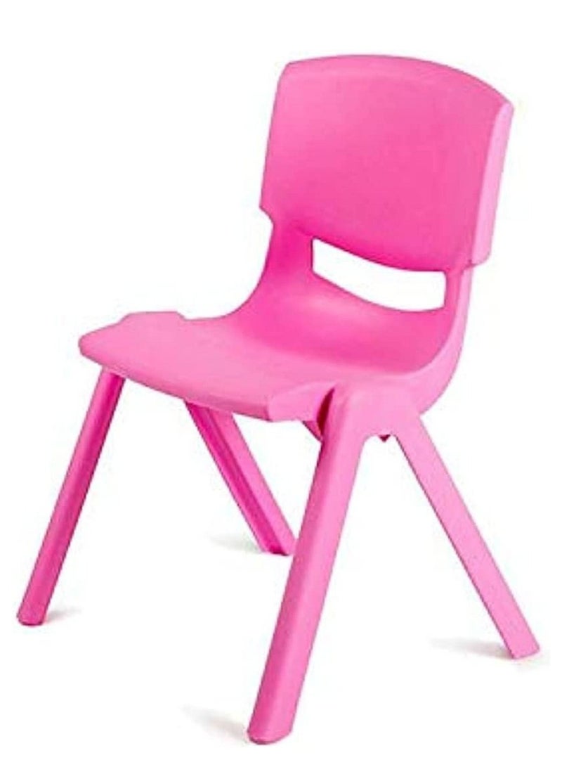 Plastic Learn And Play Chair Pink - Image 1