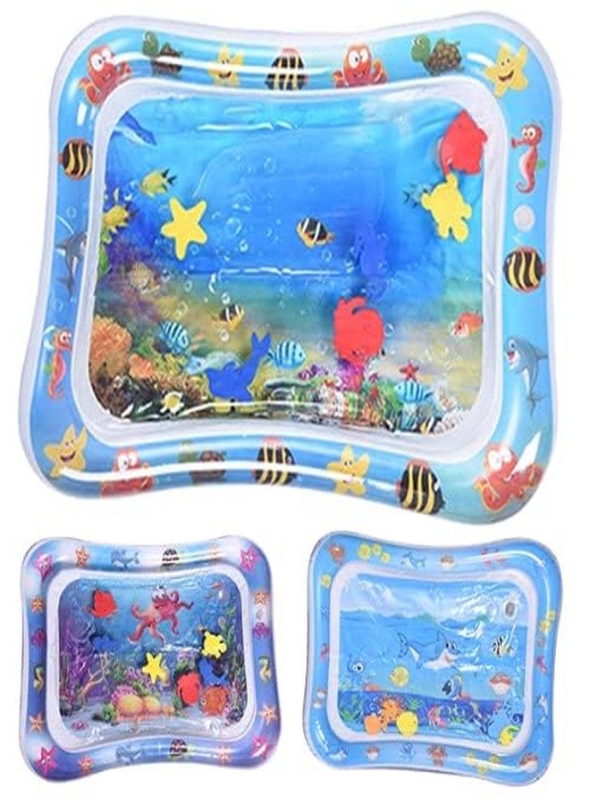 Manos Baby Tummy Time Water Play Mat with Rattles and Sensory Ball Set, Ocean Theme, Educational Toys Combo Pack 2 - Image 5