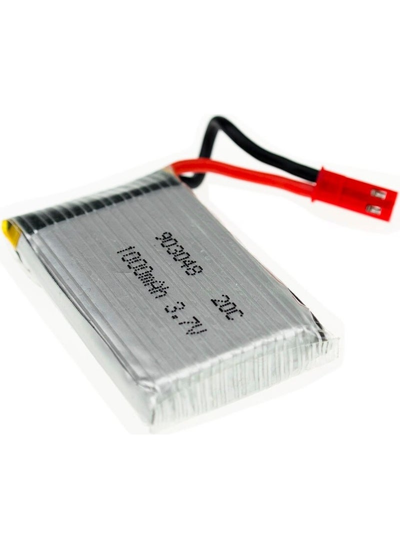 Jewval - Rc H11C Lipo 3.7V 1000MAH Battery Jst Battery Rc H11D HQ898 Rc Quadcopter Drone Spare Parts Battery - Image 1