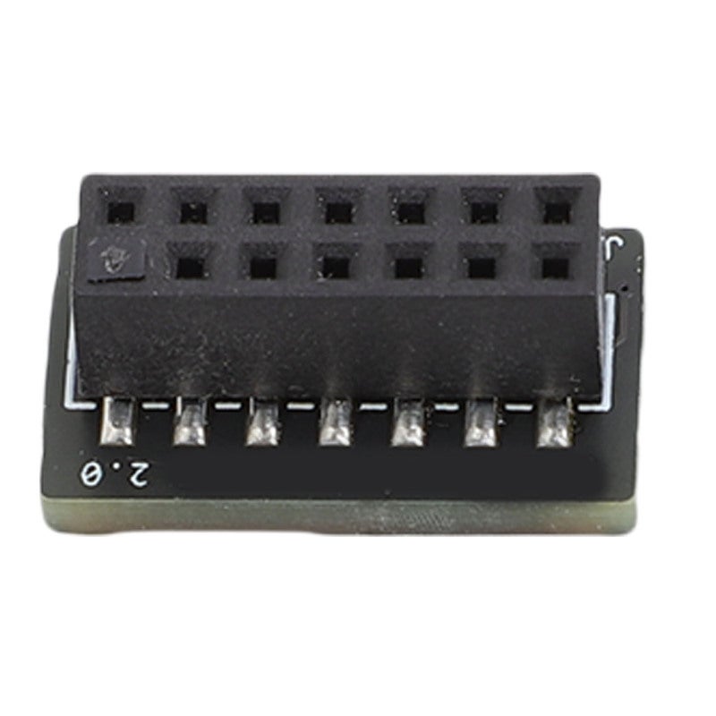 Infineon TPM 2.0 Module Replacement for ASRock Motherboard SPI 14Pin Encryption Security Module for Win 11 - Image 1