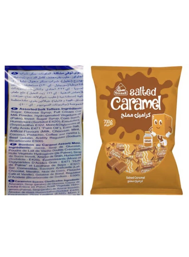 ديمة توفو ديمة كراميل مملح – توفي كريمي قابل للمضغ بنكهة كراميل غنية | حلوى لذيذة - Image 3