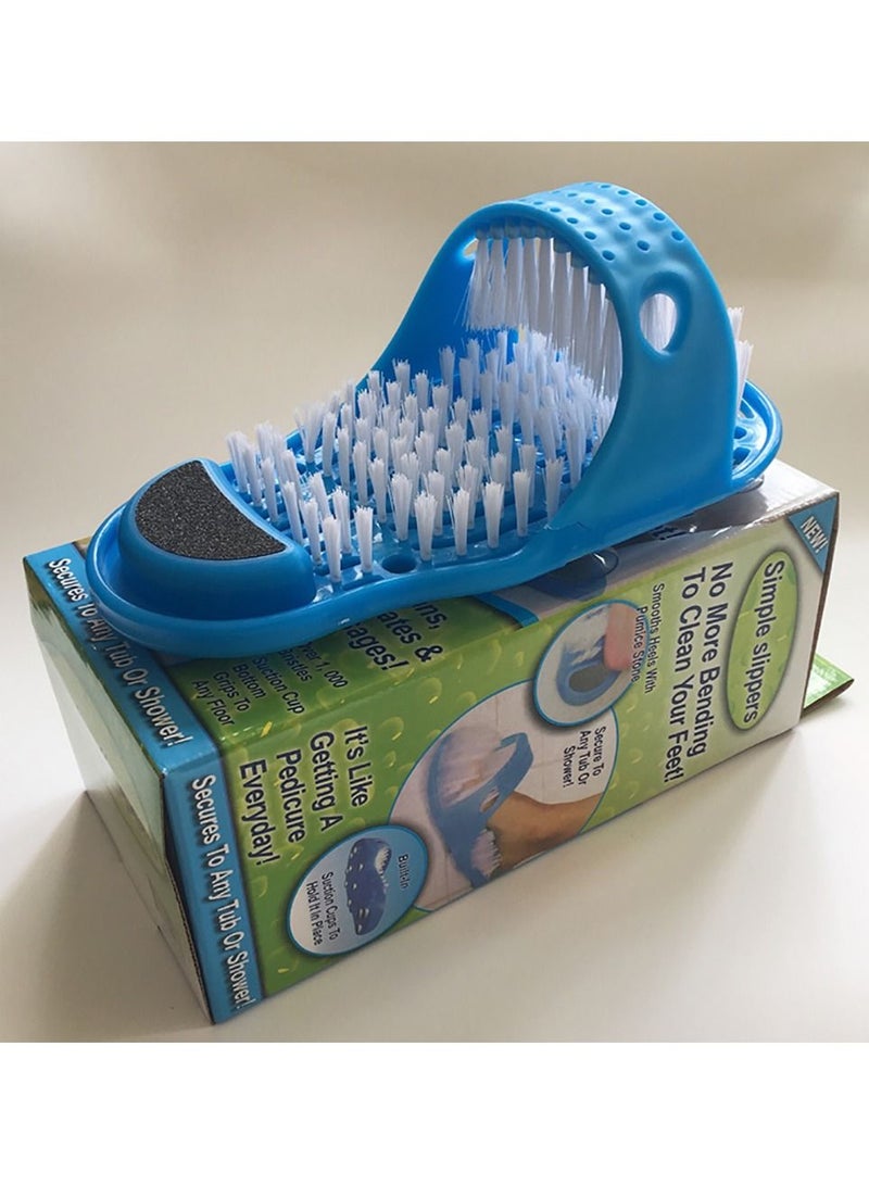 1pc Shower Foot Exfoliator Massager Cleaner Spa Exfoliating Washer Wash Slippers Bath Tools Foot Bath Brushes Remove Dead Skin - Image 4