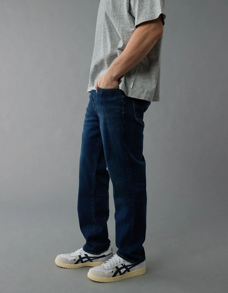 American Eagle  AE AirFlex+ Original Straight Jean for Men | Best Price UAE