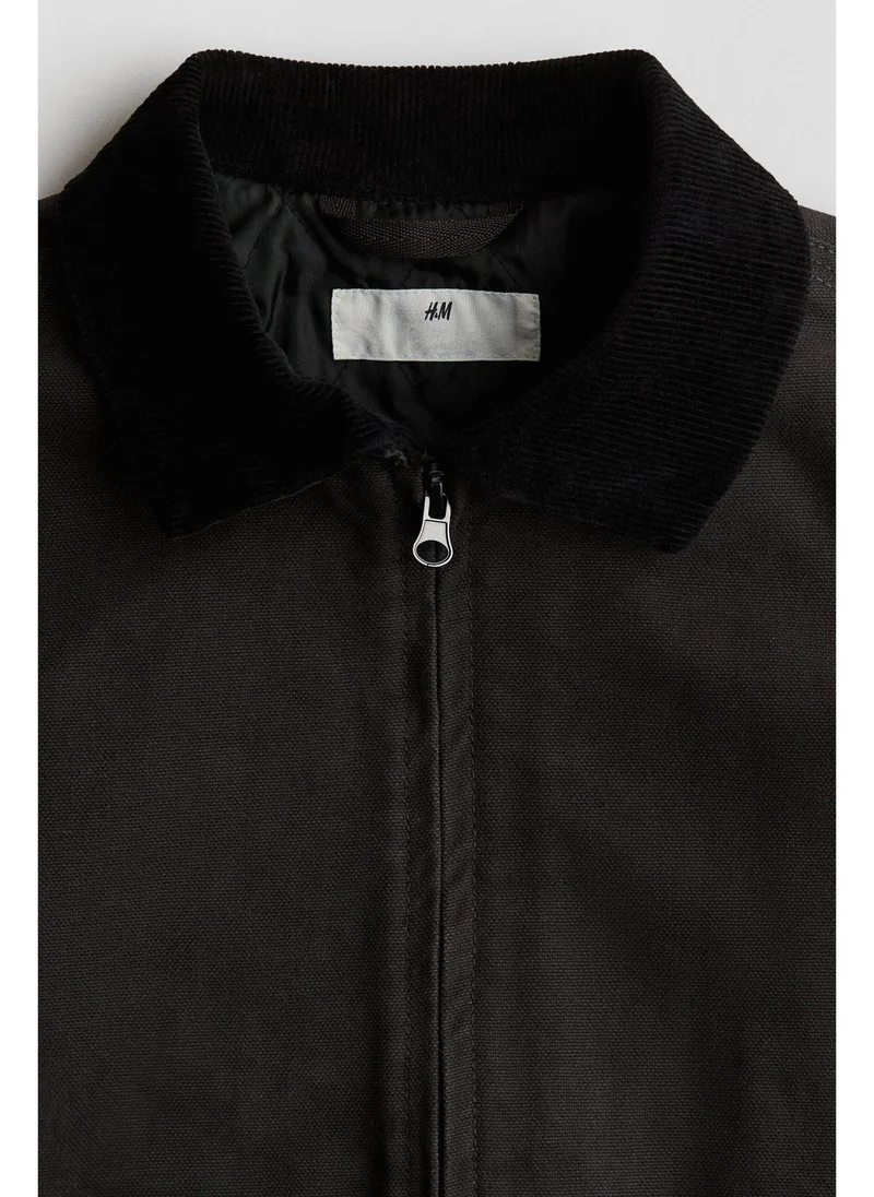 H&M Cotton canvas jacket