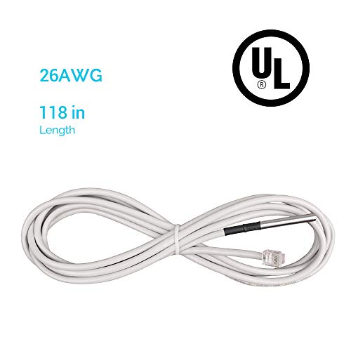 Renogy Battery Temperature Sensor for 12V 20A/40A/60A DC to DC on-board Battery Charger - Image 2