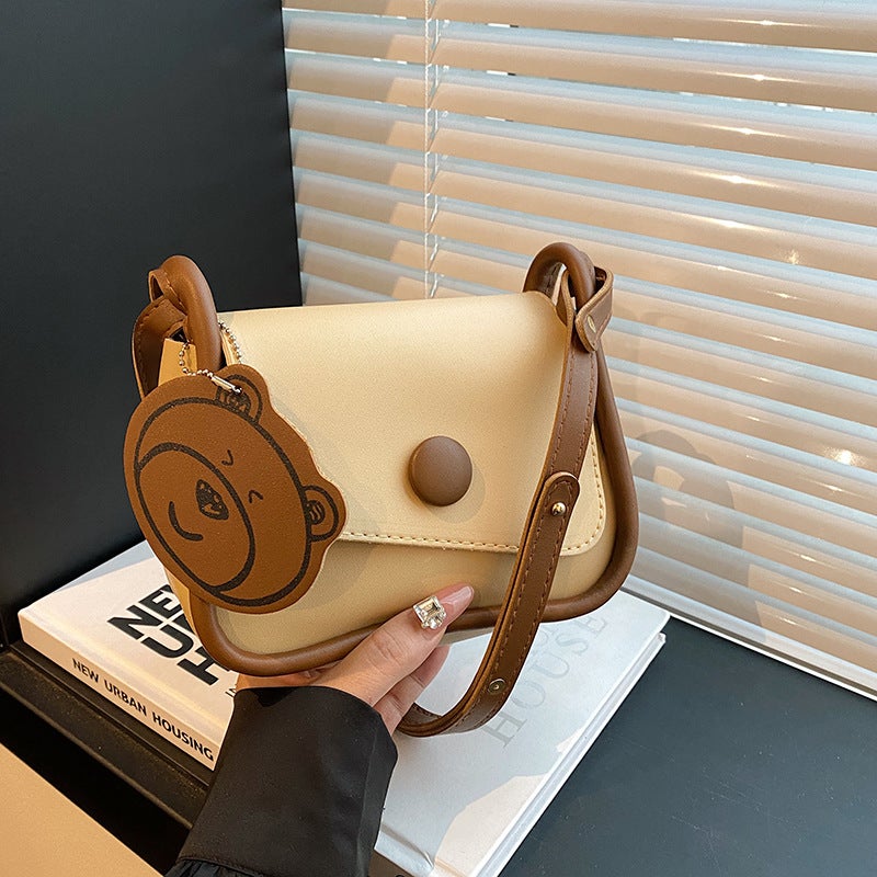New Women'S Bag Crossbody Bag Women'S Korean Style Small Satchel Summer Small Crowdsourcing Bag 2024 Women'S Western Style Beautiful Small Square Bag - Image 2