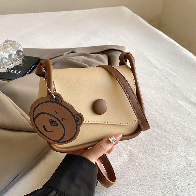 New Women'S Bag Crossbody Bag Women'S Korean Style Small Satchel Summer Small Crowdsourcing Bag 2024 Women'S Western Style Beautiful Small Square Bag - Image 1