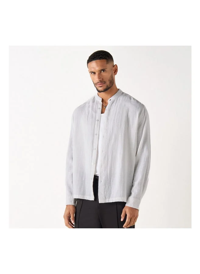 ايكونيك Relaxed Fit Button Down Shirt