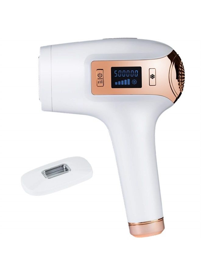 Uaike Hair Removal System, Permanent Hair Removal Device for Face and Body for Home Use,500,000 Flashes, with Ice Cooling Compress Functions, Hair Removal Epilator for Women and Men 