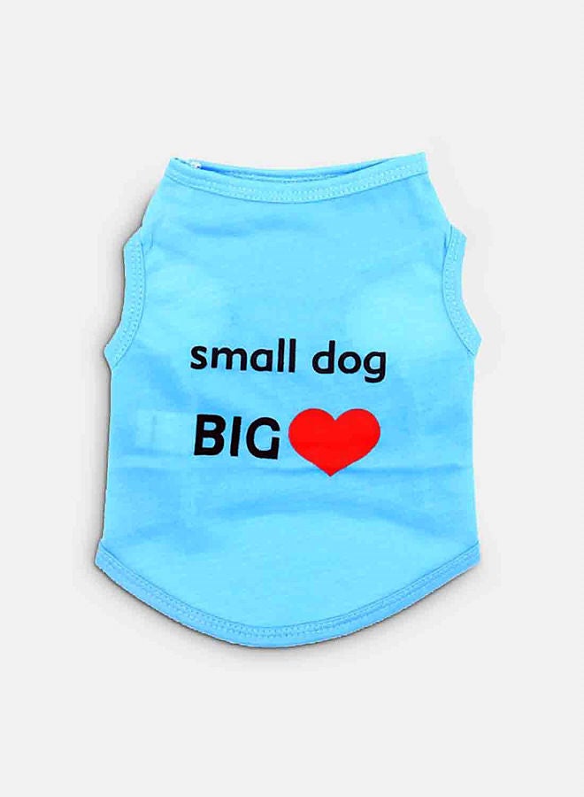 NIBEMINENT Printed Pet Vest Blue - Image 1