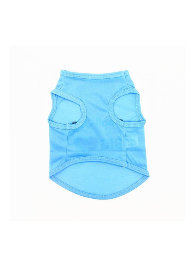 NIBEMINENT Printed Pet Vest Blue - Image 2