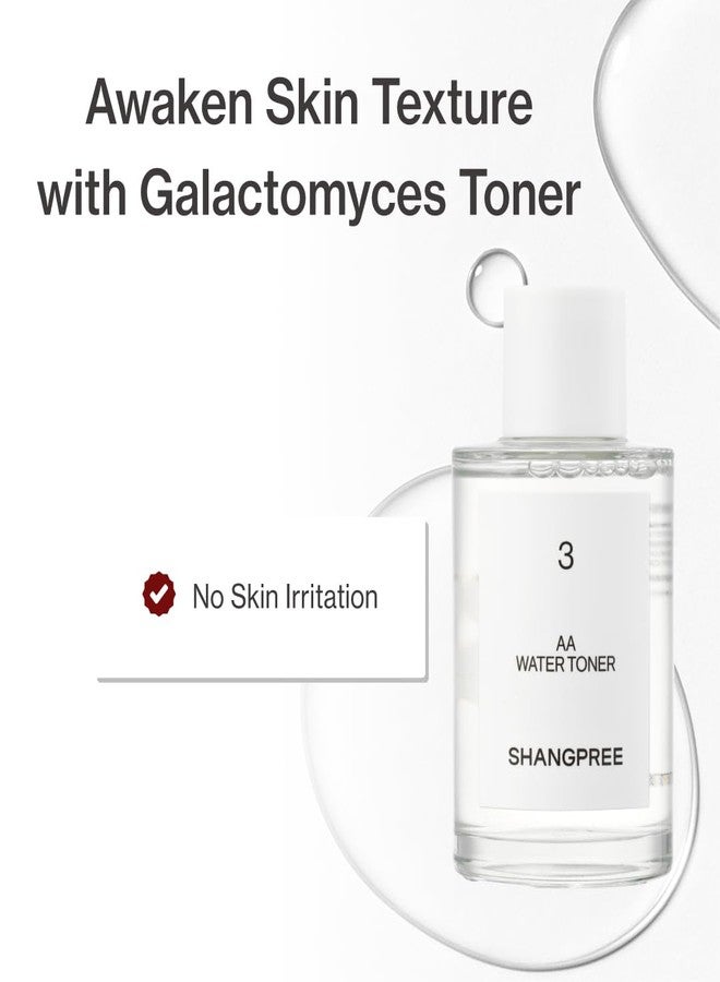 SHANGPREE AA Water Toner, Galactomyces Ferment Filtrate, low pH Toner, Mild Acidic Toner, for Skin Balance, Hydration Boost, Refines Texture, For Dull Skin & Uneven Texture, 100ml / 3.38 fl.oz. - Image 4