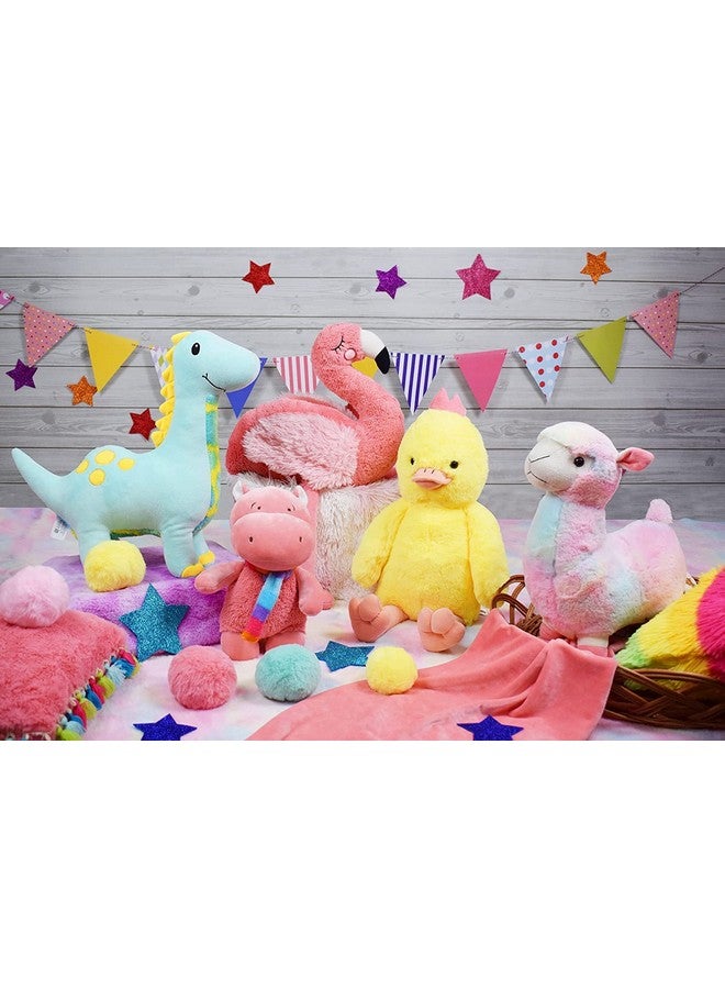 AVSHUB Standing Rainbow Llama Rainbow Fur Multicolor Plush Toy, Safe for Kids, Soft Toy for Girls and Boys, Soft Toys Playing Home Decoration | Size 35 cm | Multicolor - Image 5