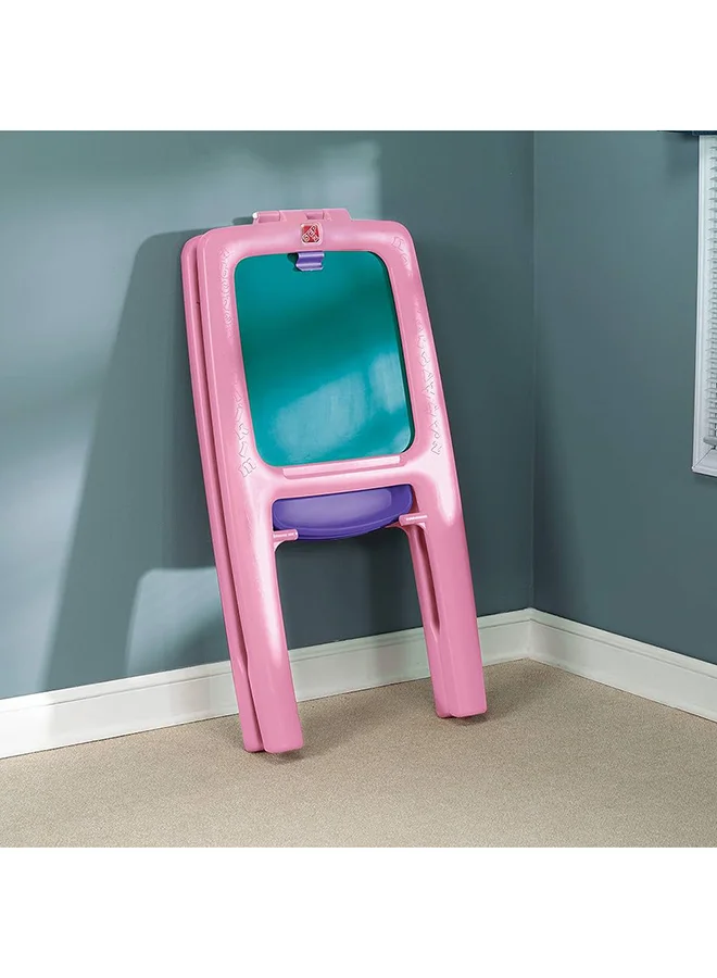 ستيب2 Easel For Two Learning And Educational Toy Pink