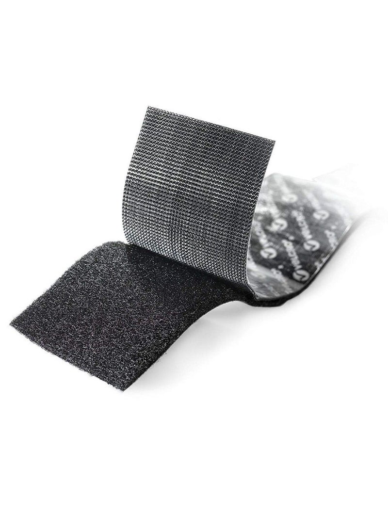 Velcro عبوة مزدوجة 2X4 بوصة شريط أسود - Image 2